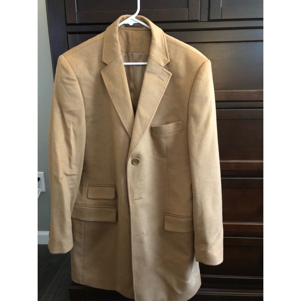 Combatant Gentlemen Wool Overcoat